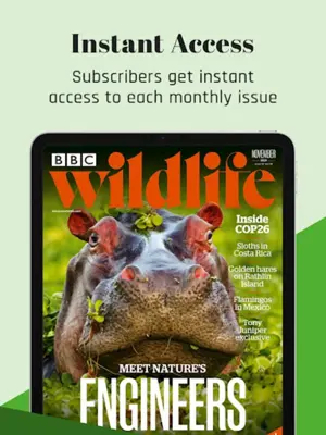 BBC Wildlife Magazine android App screenshot 0